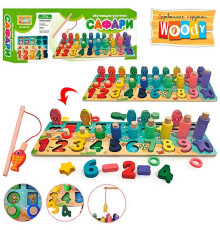 Деревянная игрушка обучающая Доска (MD1602)